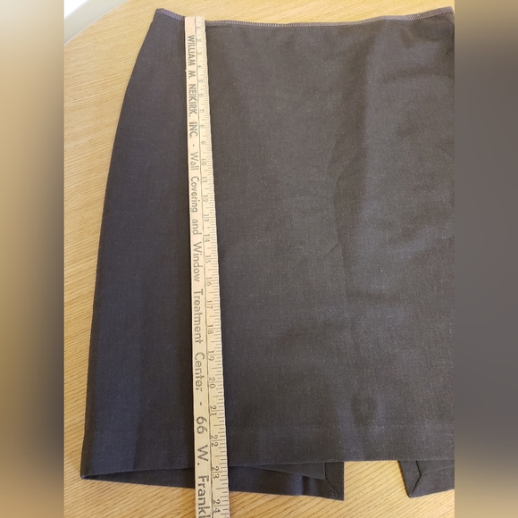 WOMENS SIZE 12, CHOCOLATE BROWN PENCIL SKIRT, THE LIMITED - Picture 7 of 8